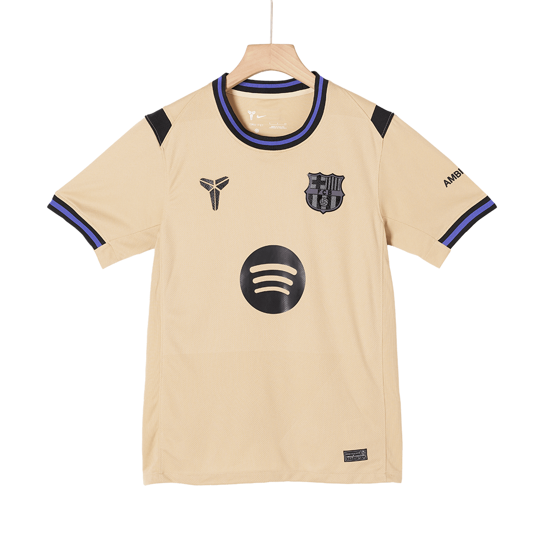 Tricouri Fotbal Barcelona GAVI #6 Deplasare 2025/26 - UCL