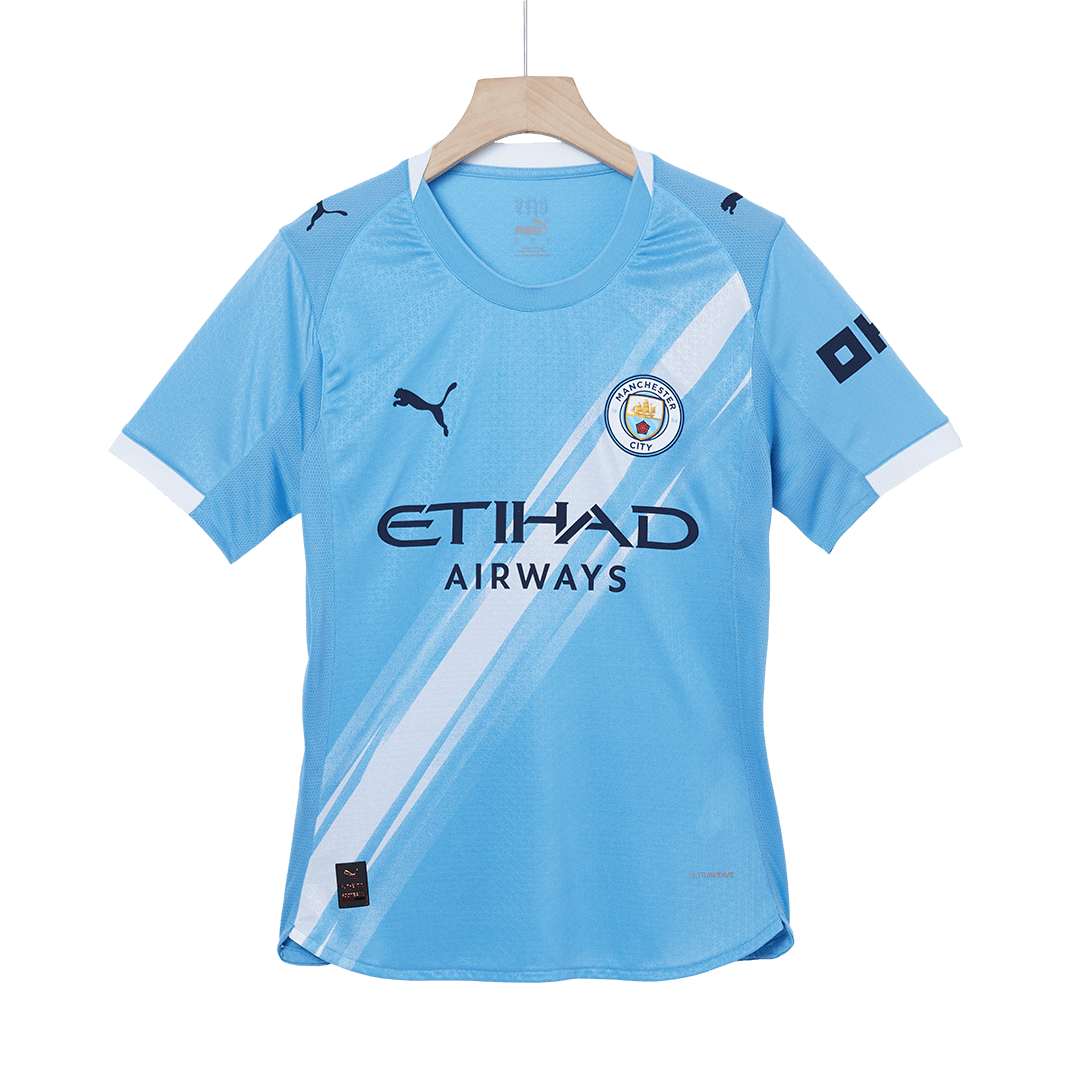 Tricouri Fotbal Manchester City REIJNDERS #4 Acasă 2025/26 Authentic
