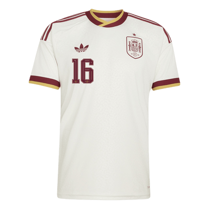 Tricouri Fotbal Spania RODRIGO #16 Deplasare Cupa Mondială 2026