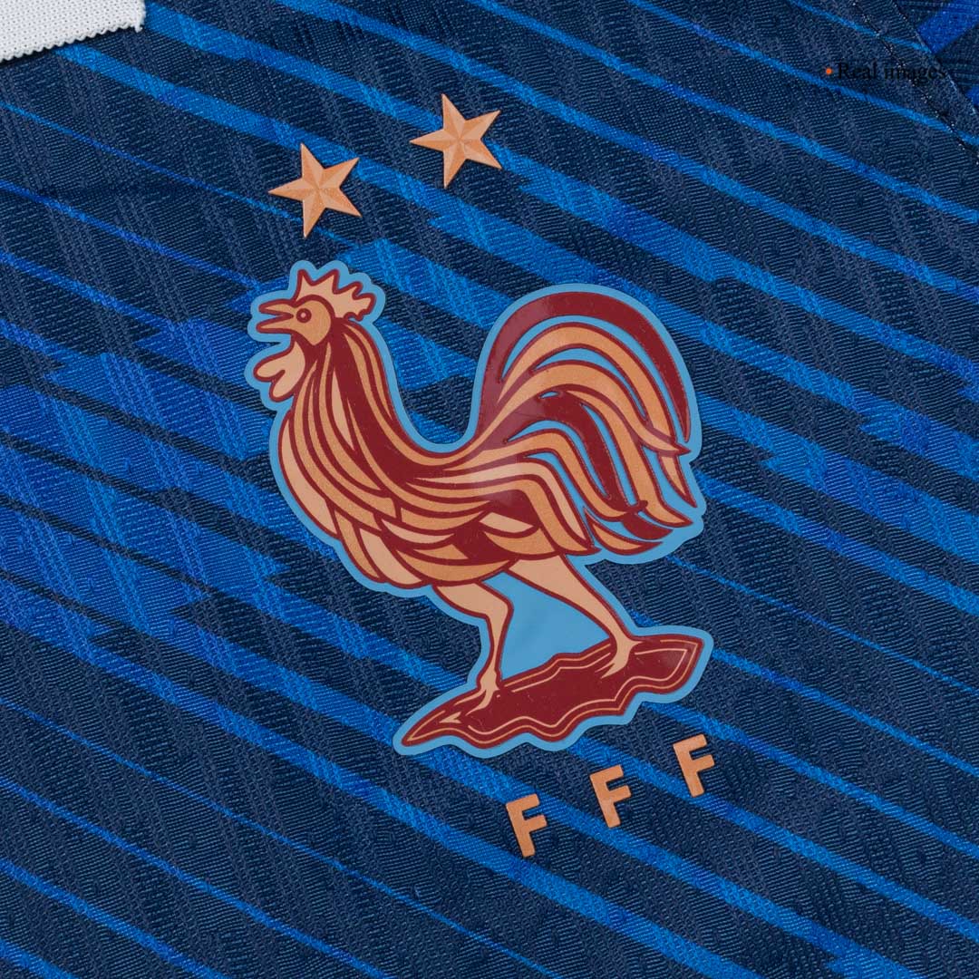 Tricouri Fotbal Franța MBAPPE #10 Acasă Cupa Mondială 2026 Authentic