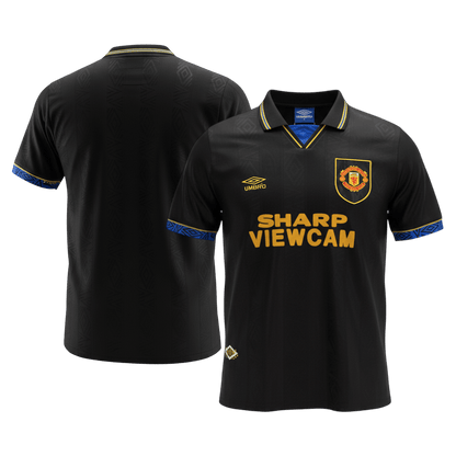 Tricouri Fotbal Vintage Manchester United Deplasare 1993/94