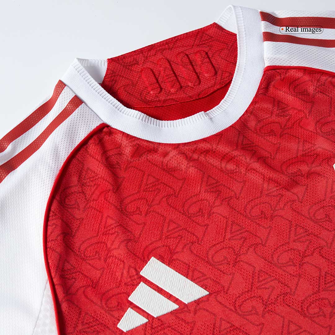 Tricouri Fotbal Arsenal SALIBA #2 Acasă 2025/26 Authentic