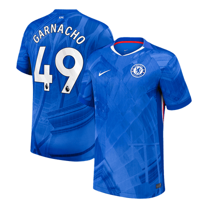 Tricouri Fotbal Chelsea GARNACHO #49 Acasă 2025/26 - Premium