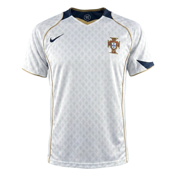 Tricouri Fotbal Vintage Portugalia Deplasare 2004