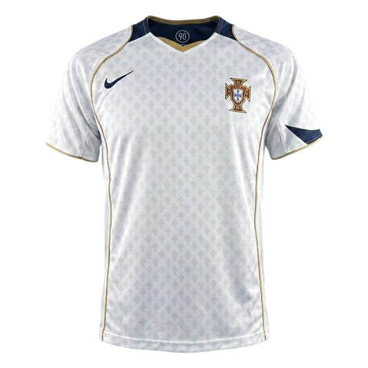 Tricouri Fotbal Vintage Portugalia Deplasare 2004