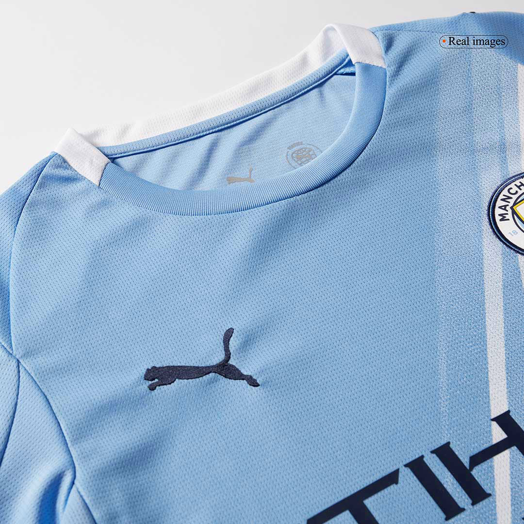 Tricouri Fotbal Manchester City HAALAND #9 Acasă 2025/26 - Premium