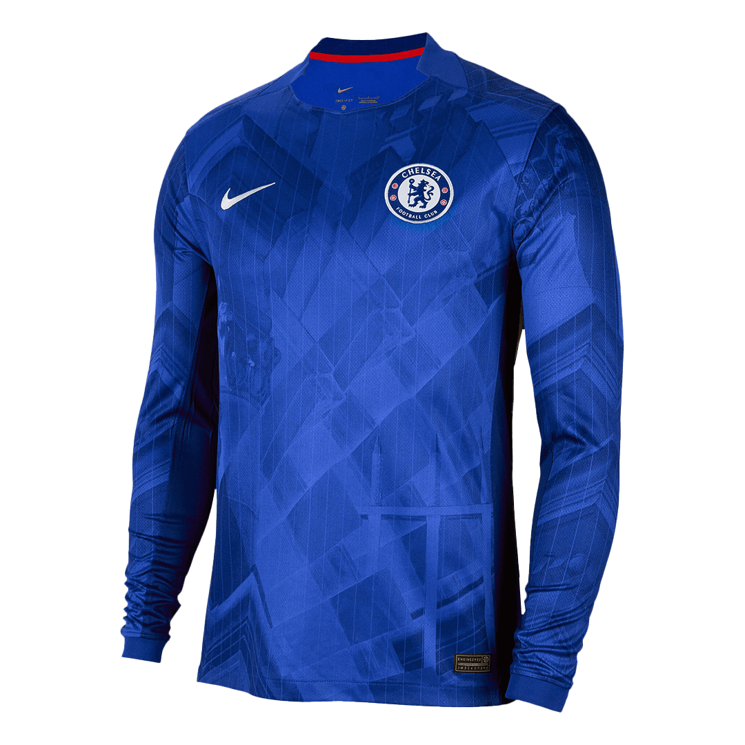 Tricouri Fotbal Chelsea Acasă 2025/26 Mânecă Lungă