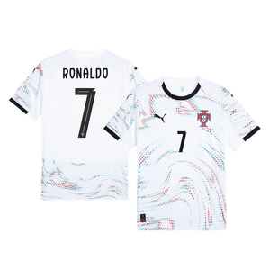 Tricouri Fotbal Portugalia RONALDO #7 Deplasare 2025