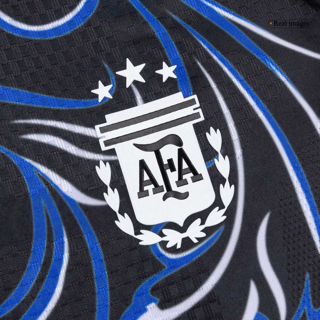 Tricouri Fotbal Argentina J. ÁLVAREZ #9 Deplasare Cupa Mondială 2026 Authentic