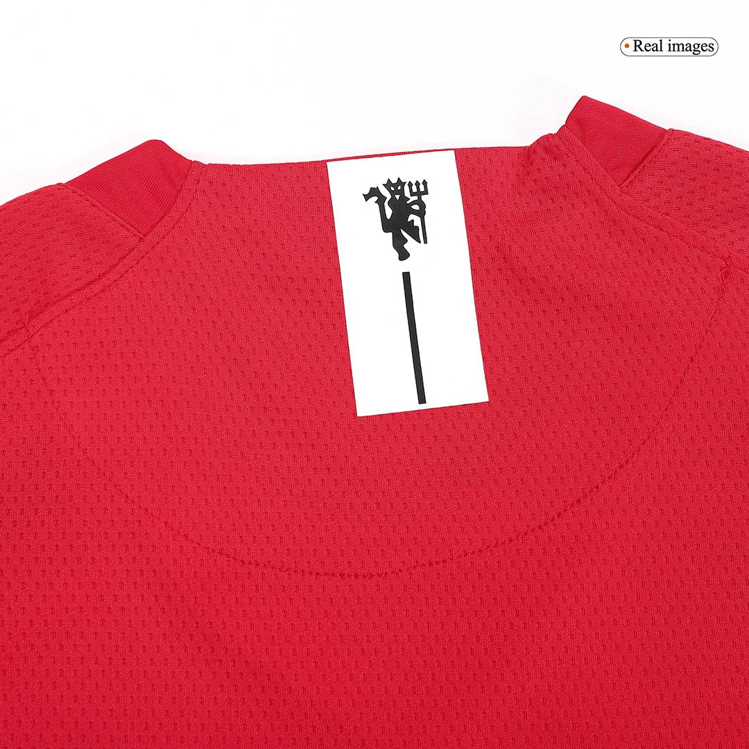 Tricouri Fotbal Vintage Manchester United RONALDO #7 Acasă 2007/08 - UCL Final