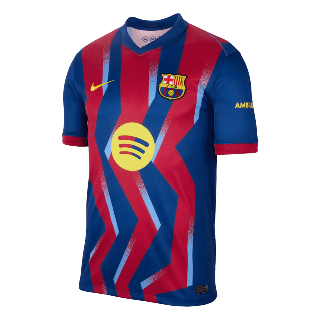 Tricouri Fotbal Barcelona RAPHINHA #11 Al Patrulea 2025/26