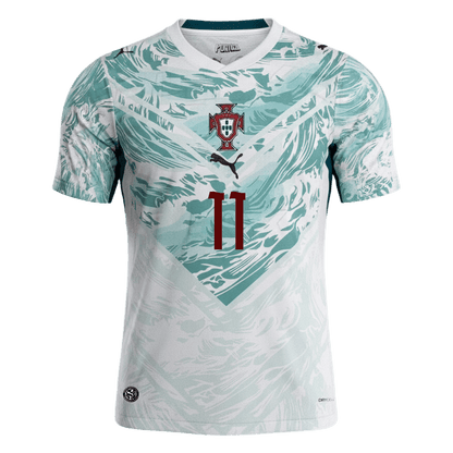Tricouri Fotbal Portugalia JOÃO FÉLIX #11 Deplasare Cupa Mondială 2026