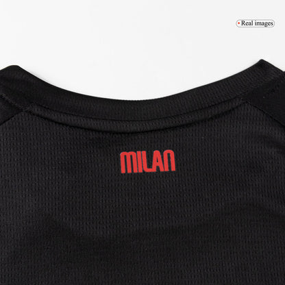 Set Tricouri Fotbal AC Milan Acasă 2025/26 Pentru Copii