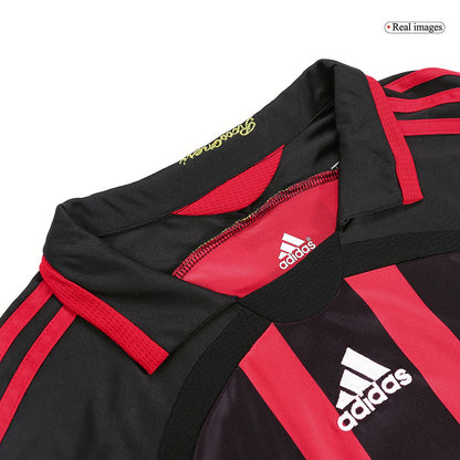 Tricouri Fotbal Vintage AC Milan RONALDO #99 Acasă 2006/07 Mânecă Lungă
