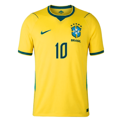 Tricouri Fotbal Brazilia NEYMAR JR. #10 Acasă Cupa Mondială 2026 - Premium