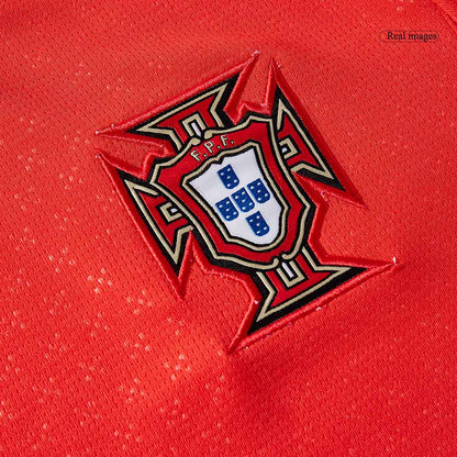 Tricouri Fotbal Portugalia RONALDO #7 Acasă 2025 Mânecă Lungă (mărime mare)