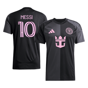Tricouri Fotbal Inter Miami CF MESSI #10 Deplasare 2025 (mărime mare)