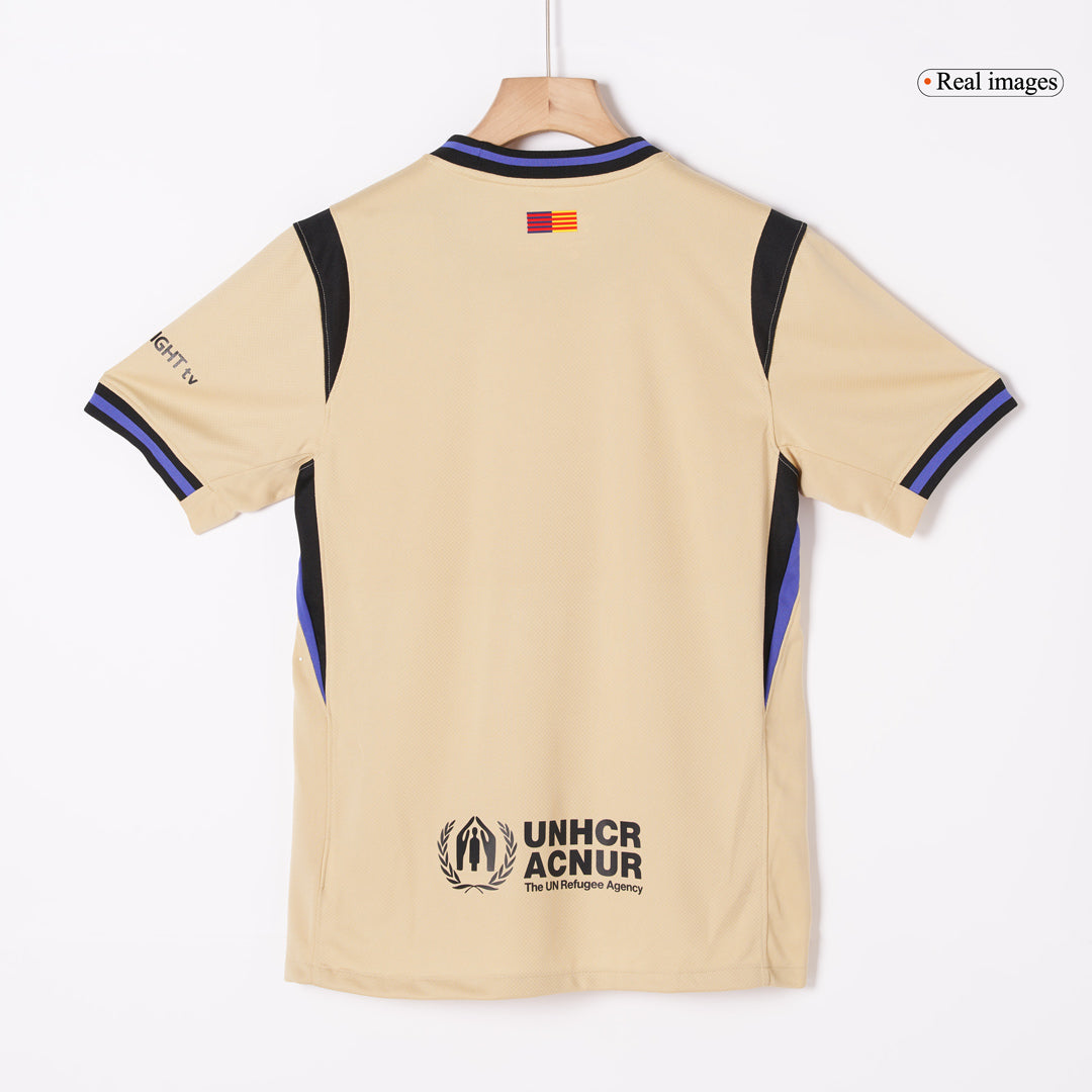 Tricouri Fotbal Barcelona RAPHINHA #11 Deplasare 2025/26 - UCL