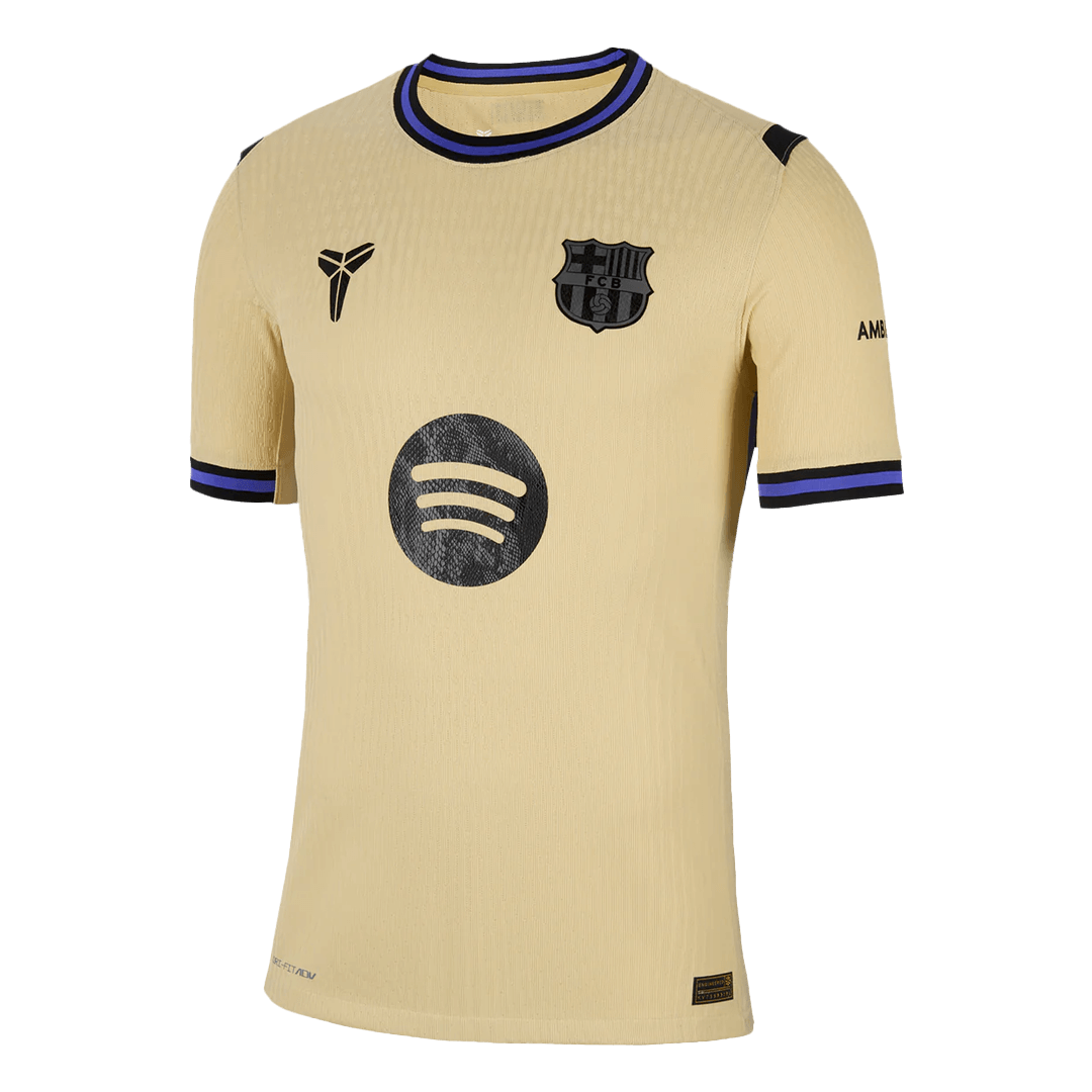 Tricouri Fotbal Barcelona LEWANDOWSKI #9 Deplasare 2025/26 Authentic - UCL