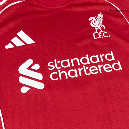 Tricouri Fotbal Liverpool SZOBOSZLAI #8 Acasă 2025/26 Authentic