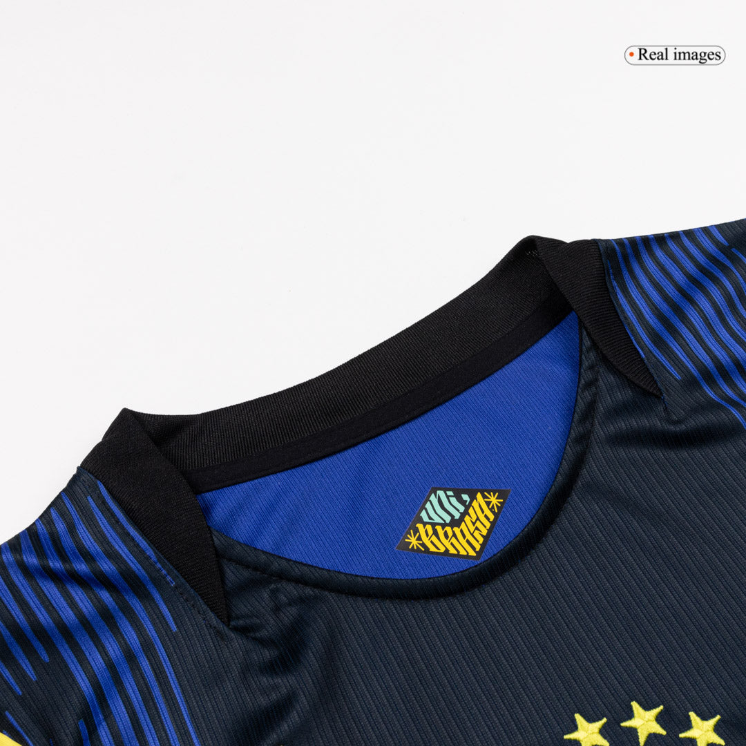 Tricouri Fotbal Brazilia ENDRICK #19 Deplasare Cupa Mondială 2026