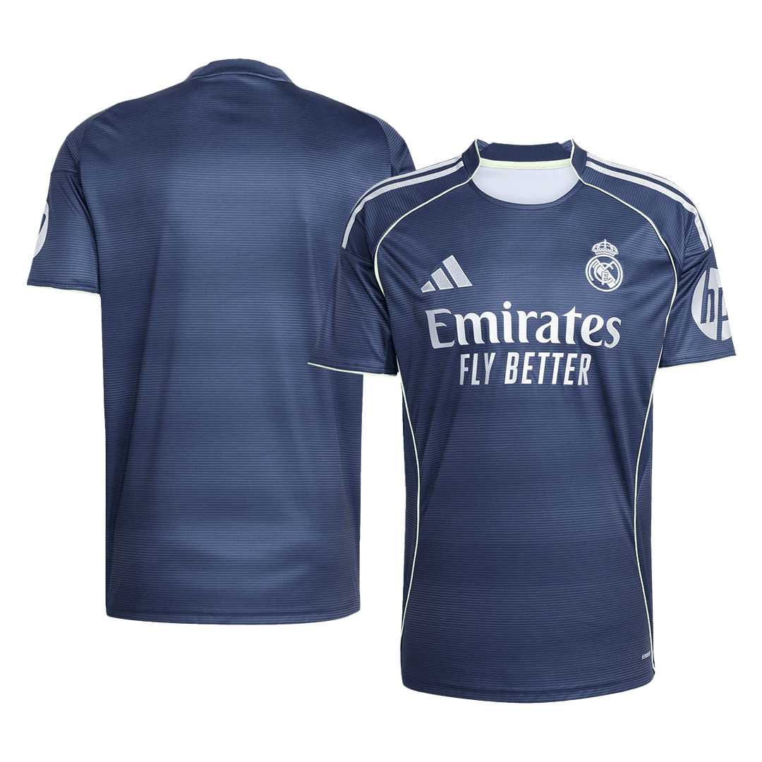 Tricouri Fotbal Real Madrid Deplasare 2025/26 (mărime mare) - Premium