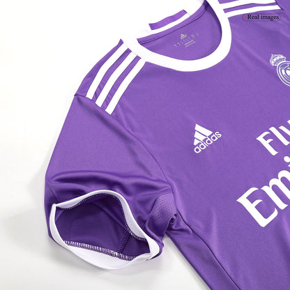 Tricouri Fotbal Vintage Real Madrid BENZEMA #9 Deplasare 2016/17