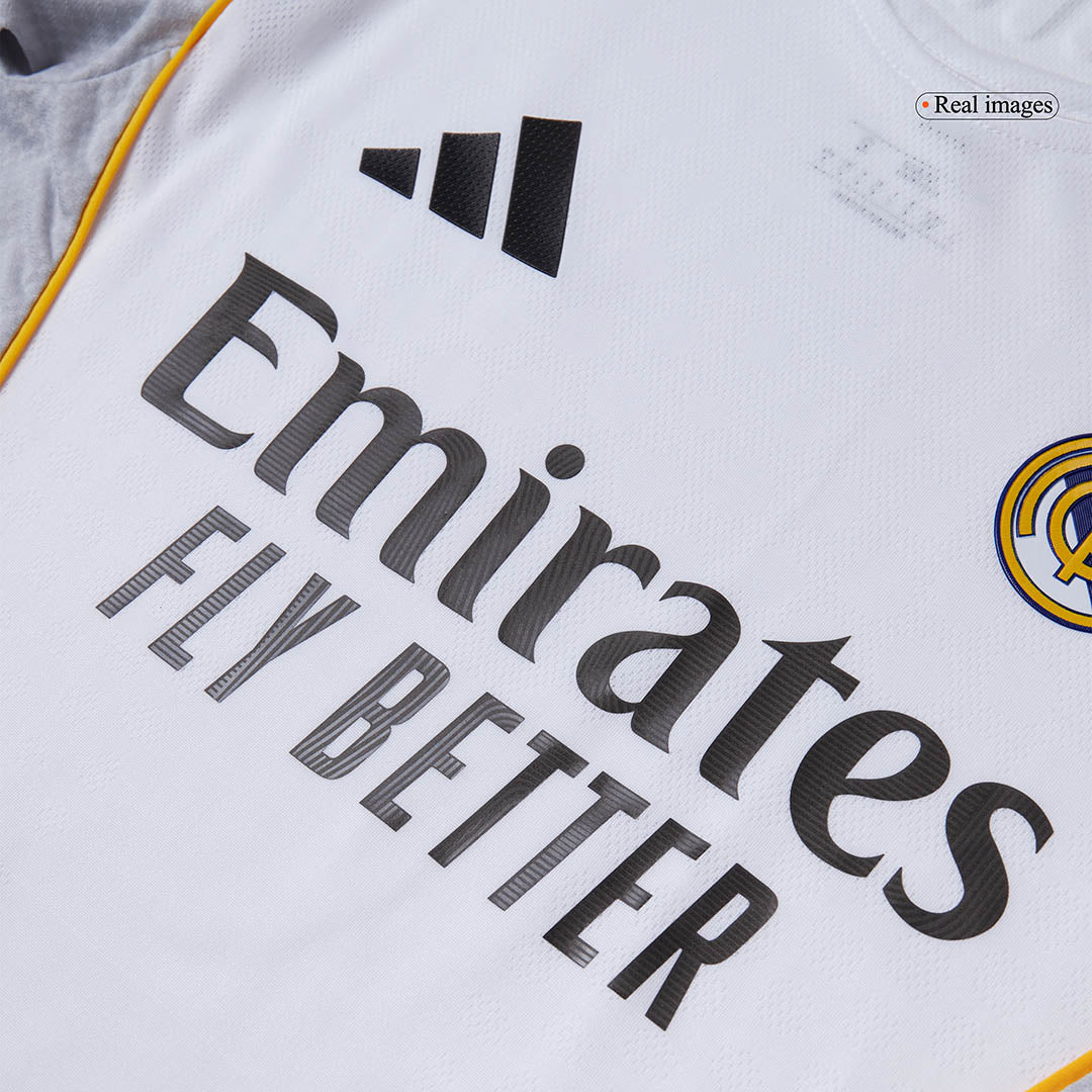 Tricouri Fotbal Real Madrid F.MENDY #23 Acasă 2025/26 Authentic - Premium