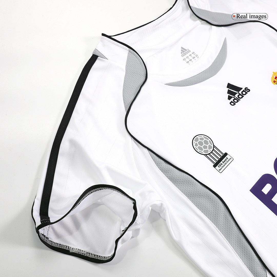 Tricouri Fotbal Vintage Real Madrid Acasă 2006/07