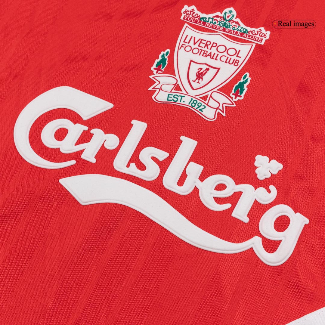 Tricouri Fotbal Vintage Liverpool Acasă 93/95