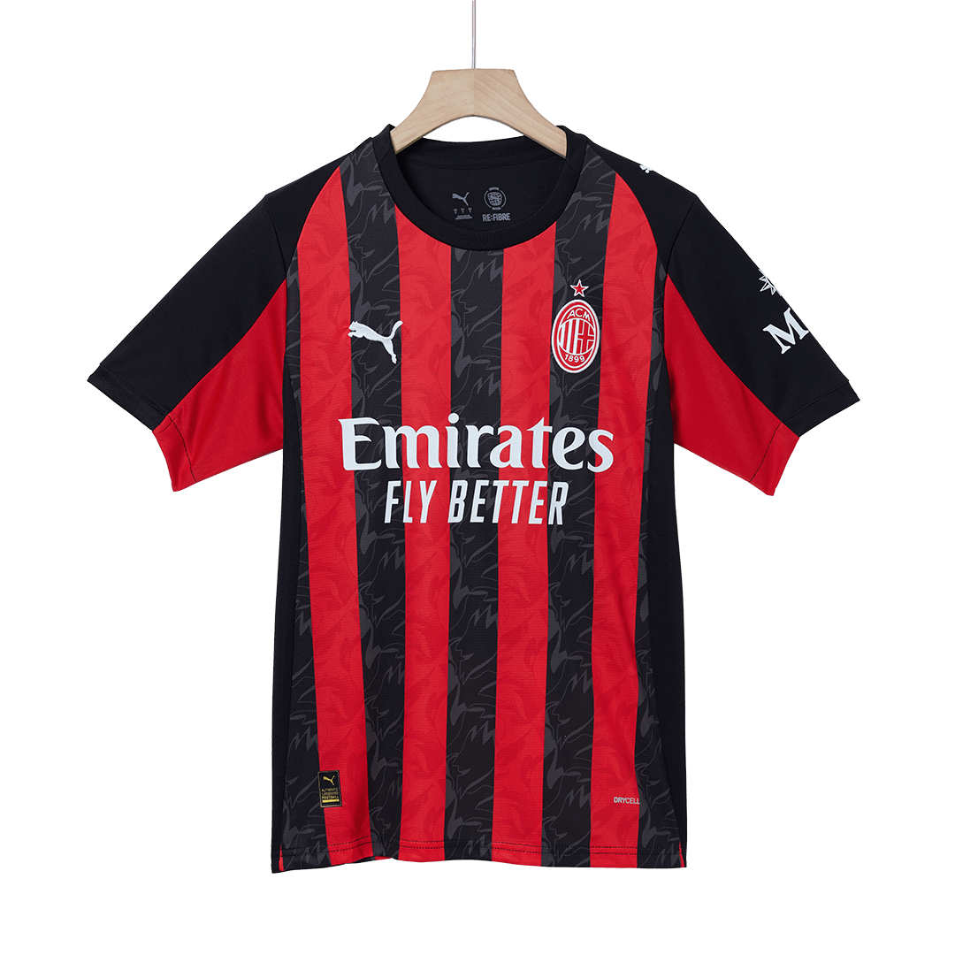 Tricouri Fotbal AC Milan PULISIC #11 Acasă 2025/26 (mărime mare) - Premium