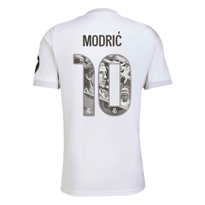 Tricouri Fotbal Real Madrid MODRIĆ Special #10 Acasă 2025/26 - Premium (mărime mare)