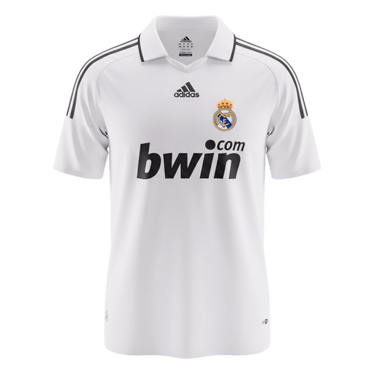 Tricouri Fotbal Vintage Real Madrid Acasă 2008/09