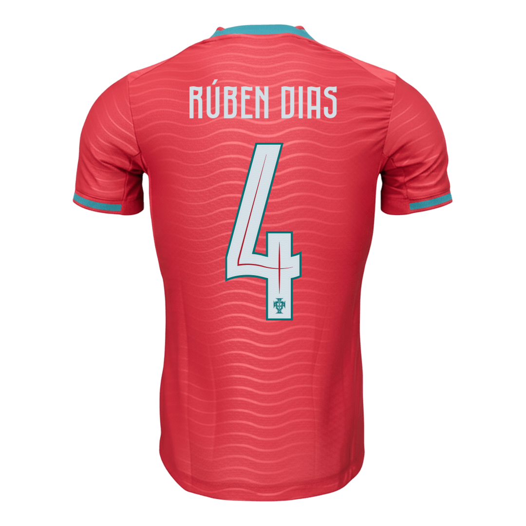 Tricouri Fotbal Portugalia RÚBEN DIAS #4 Acasă Cupa Mondială 2026 Authentic