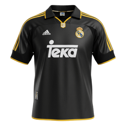 Tricouri Fotbal Vintage Real Madrid Deplasare 1999/01