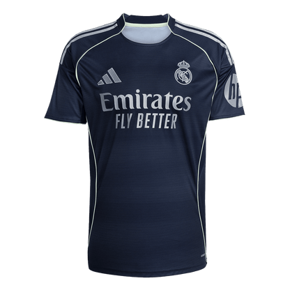 Tricouri Fotbal Real Madrid VINI JR. #7 Deplasare 2025/26 (mărime mare) - Premium