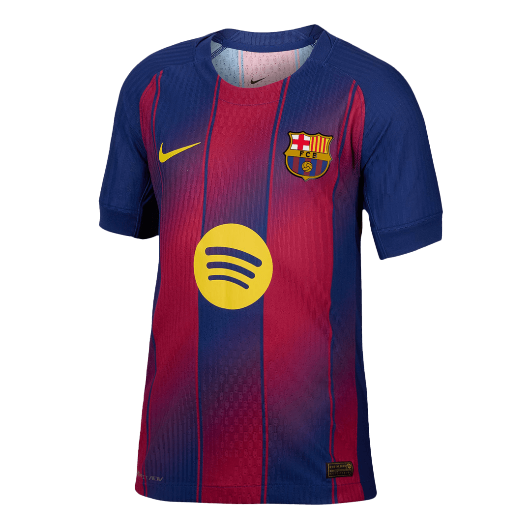 Tricouri Fotbal Barcelona PEDRI #8 Acasă 2025/26 Authentic