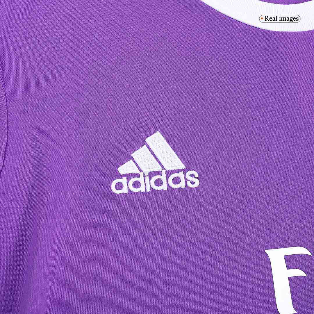 Tricouri Fotbal Vintage Real Madrid BENZEMA #9 Deplasare 2016/17 Mânecă Lungă
