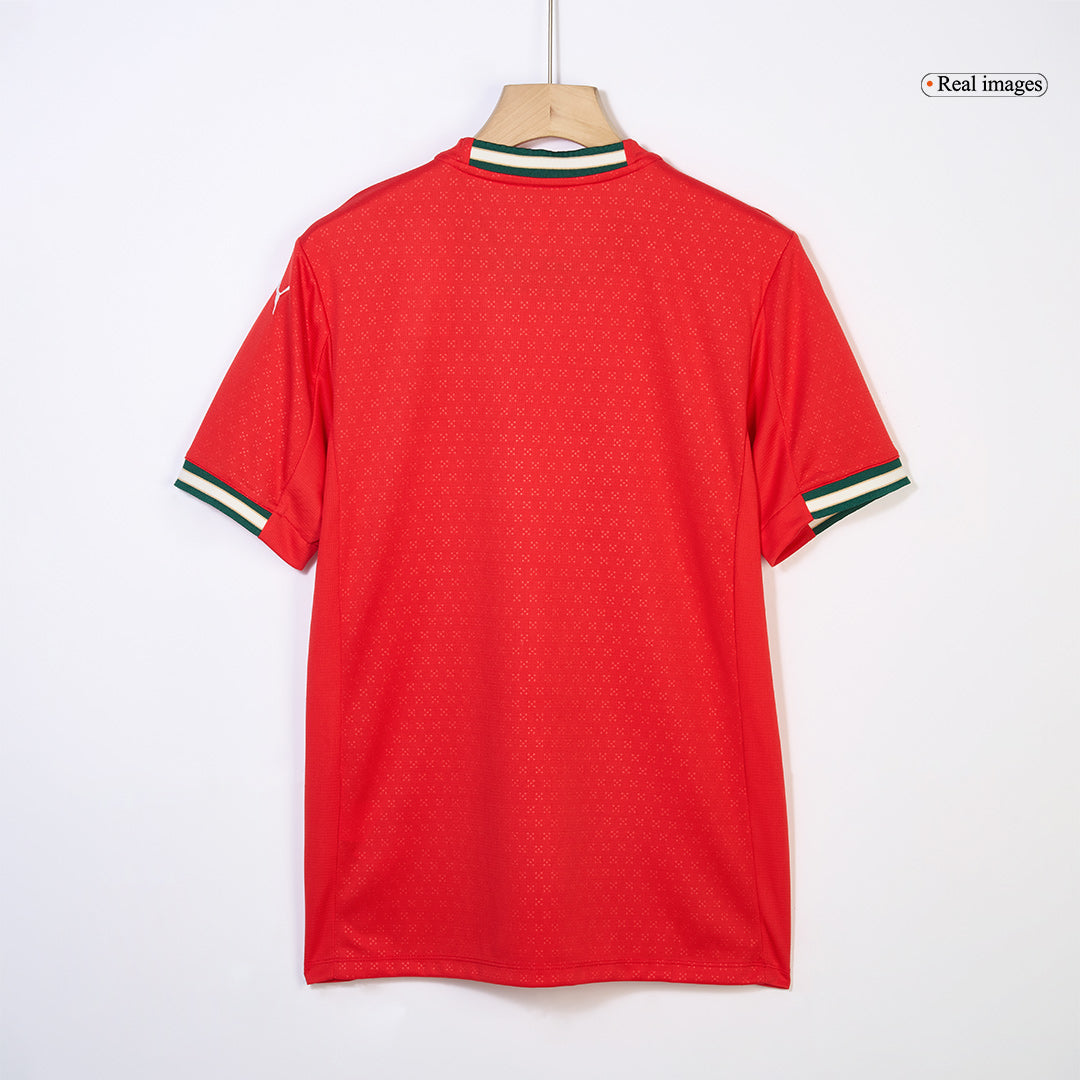 Tricouri Fotbal Portugalia RONALDO #7 Acasă 2025 (mărime mare)